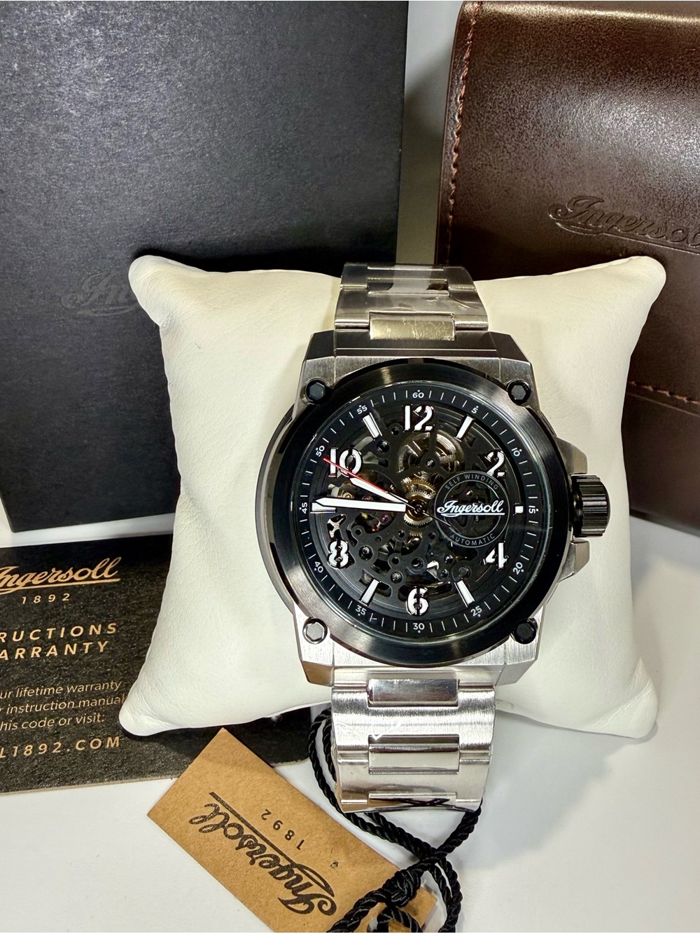 Ingersoll Anvil Skeleton Automatic Men’s Classic Watch